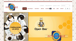 Desktop Screenshot of intelafrique.com