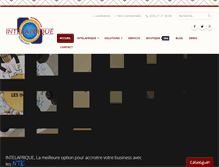 Tablet Screenshot of intelafrique.com